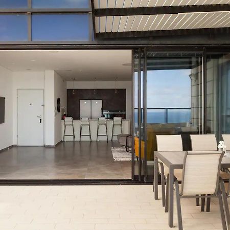 바트얌 Oַ&O Group- Luxury Penthouse Jacuzzi Sea 36 Floor 아파트 외부 사진